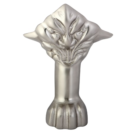 Aqua Eden VCTNH8 4 Pieces (Set) Lion Paw Iron Feet, Brushed Nickel VCTNH8